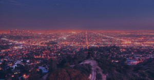 Los Angeles at night